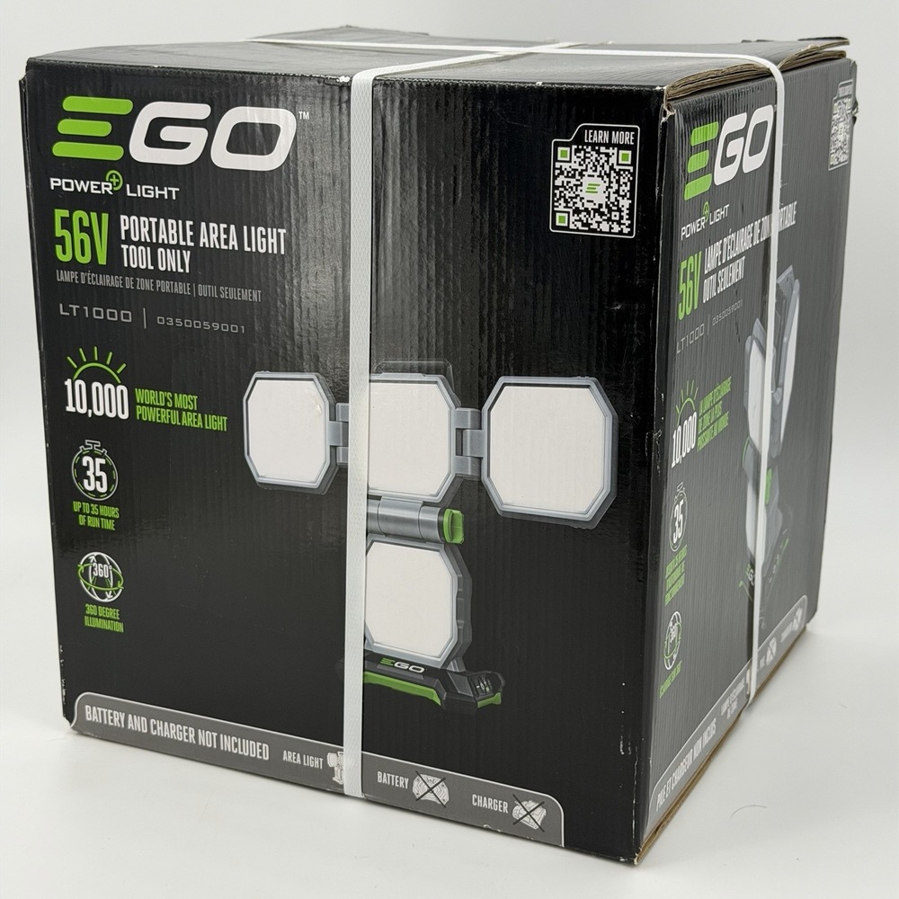 EGO Power+ LT1000 56V Cordless Portable Area Light Up to 10,000 Lumens Tool Only